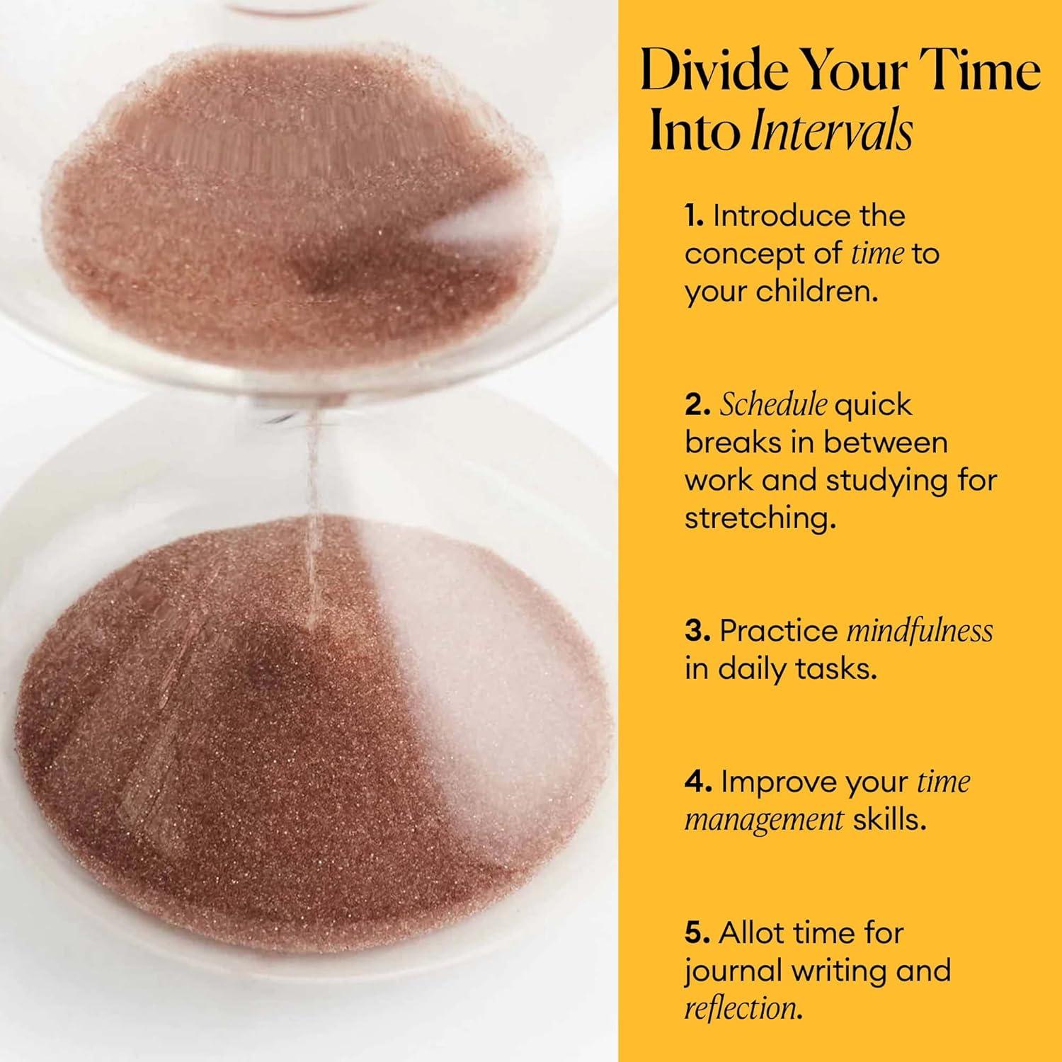 Temporizador de Arena Intelligent Change 5 Minutos Vidrio Blanco