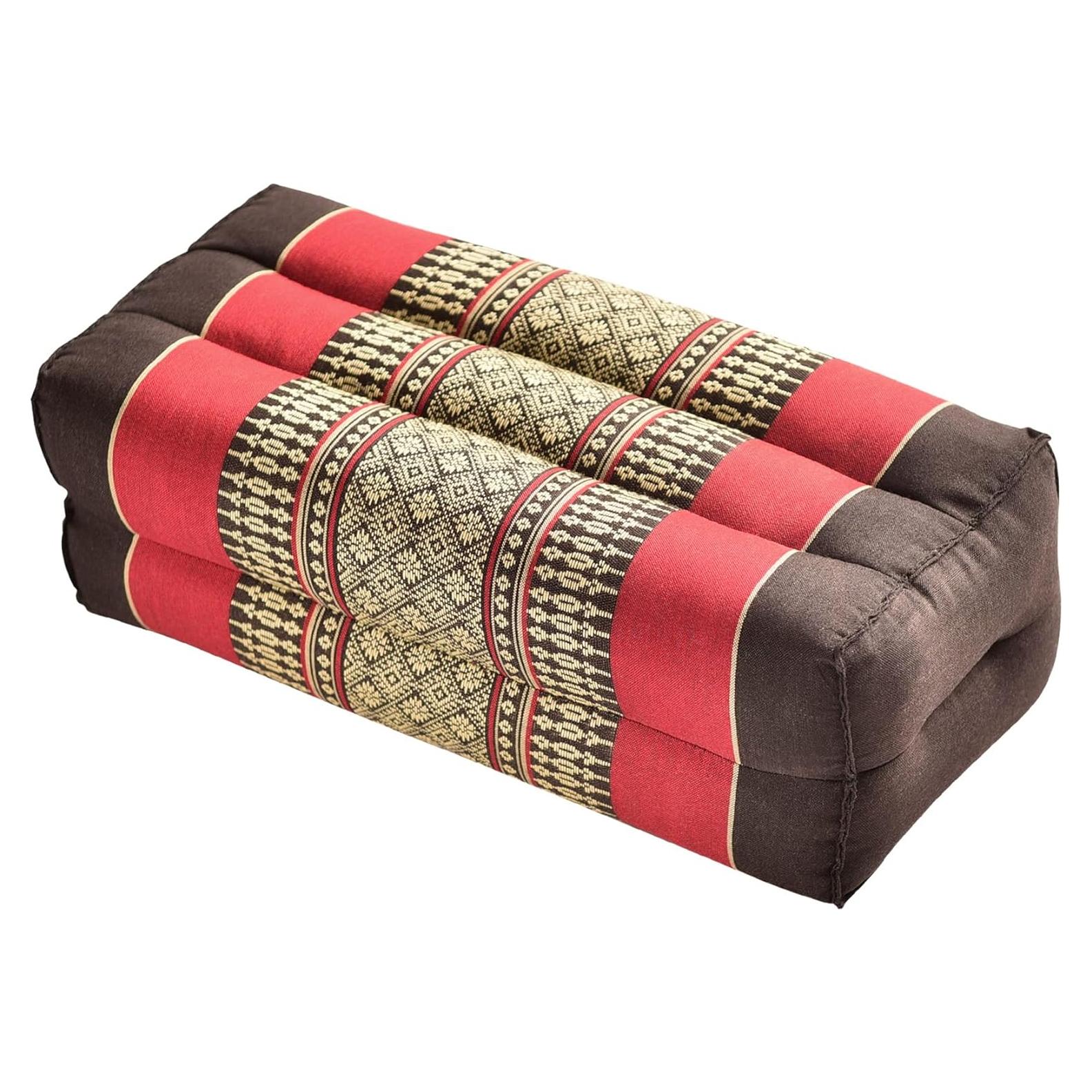 Cojín de Yoga Zafuko - Relleno de Kapok Orgánico 35.5x17.8cm