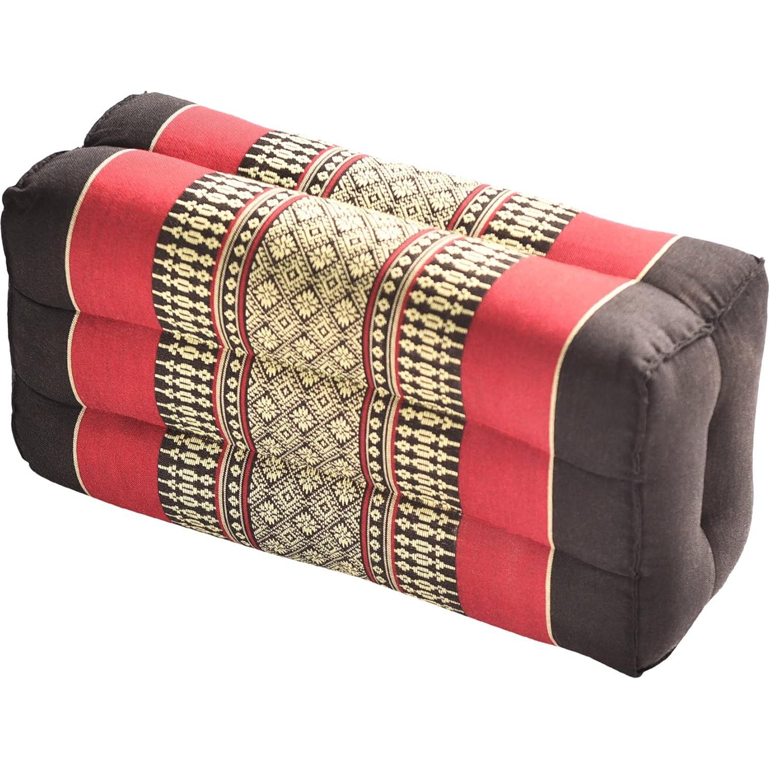 Cojín de Yoga Zafuko - Relleno de Kapok Orgánico 35.5x17.8cm