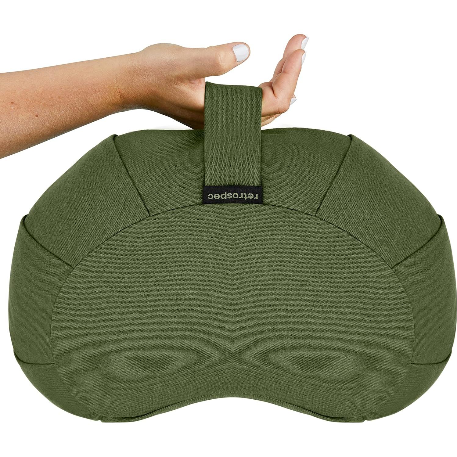 Cojín de Meditación Retrospec Sedona Zafu Albahaca 33x11.4cm