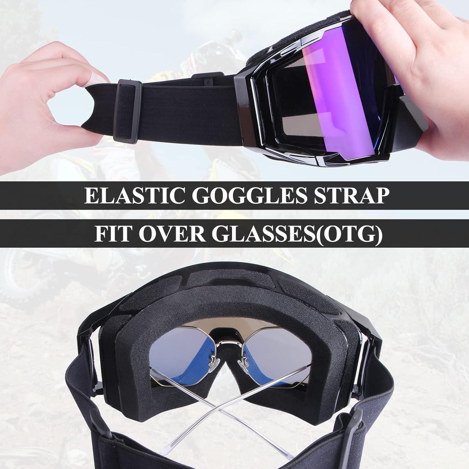 Gafas de Motocross XYOP Anti-Niebla UV400 para ATV y MTB