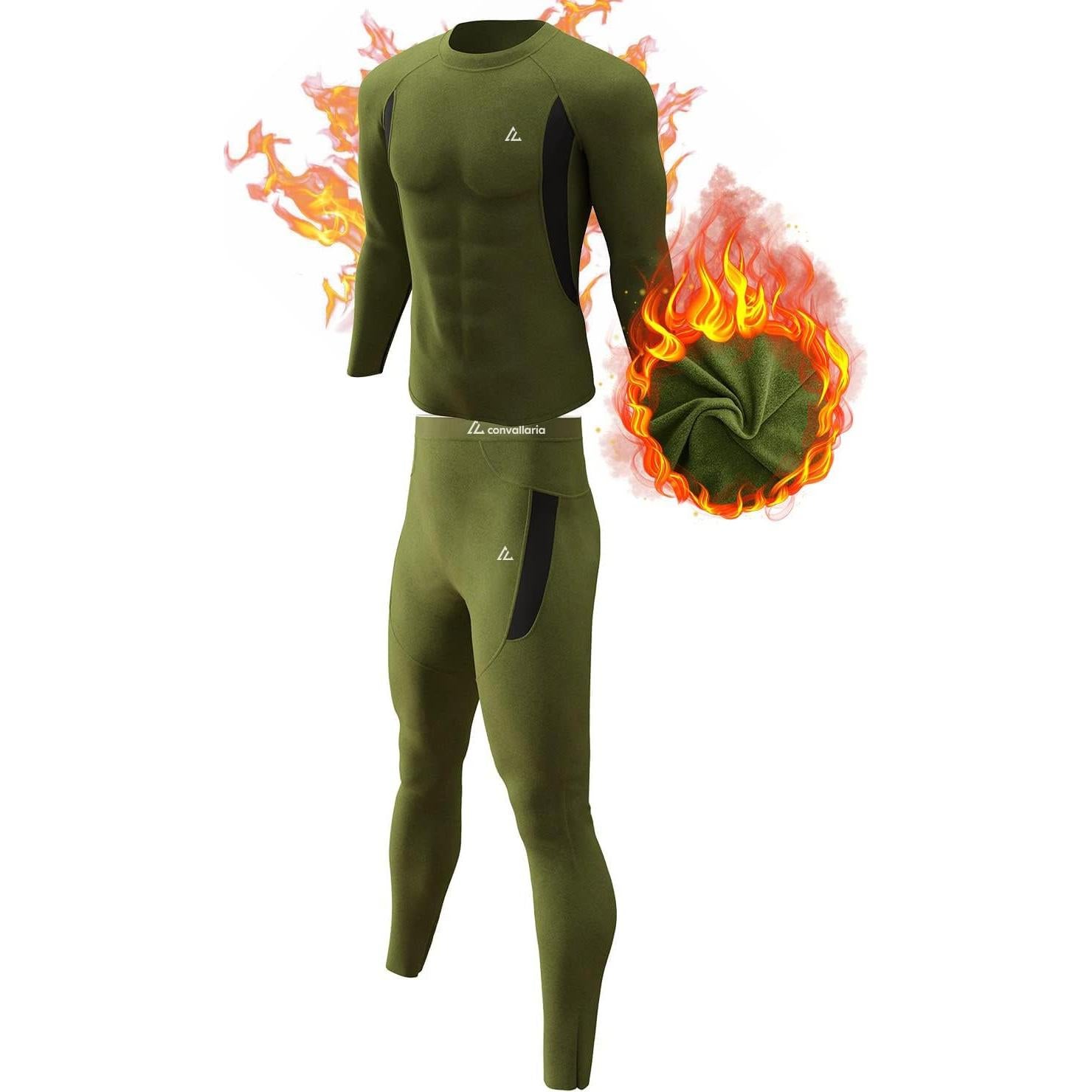 Conjunto Ropa Interior Térmica CL Convallaria Hombre 2 Piezas