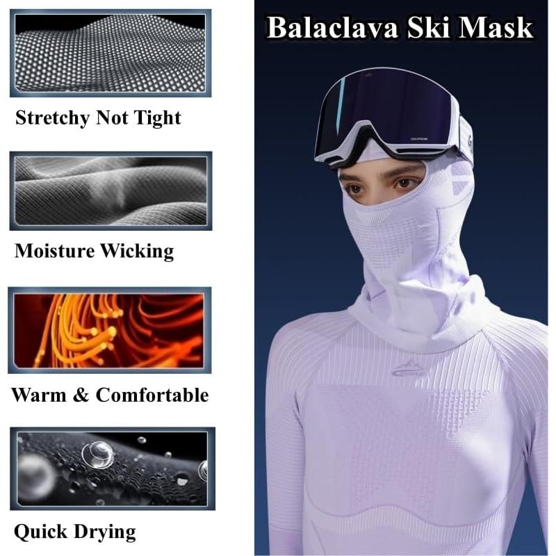Máscara de Esquí Balaclava JJZS Típica Invierno Unisex