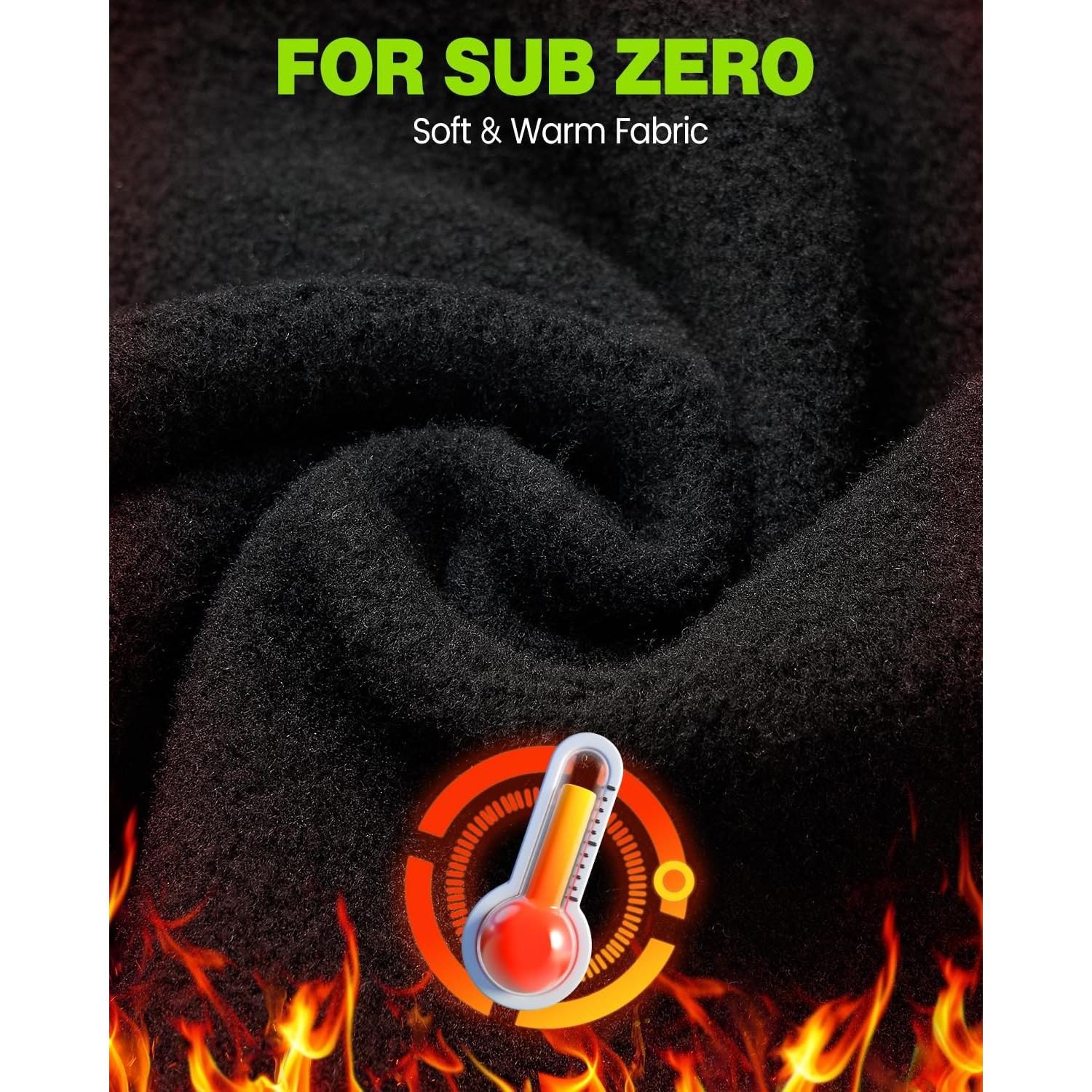 Máscara Facial Balaclava Transpirable Negro para Esquí