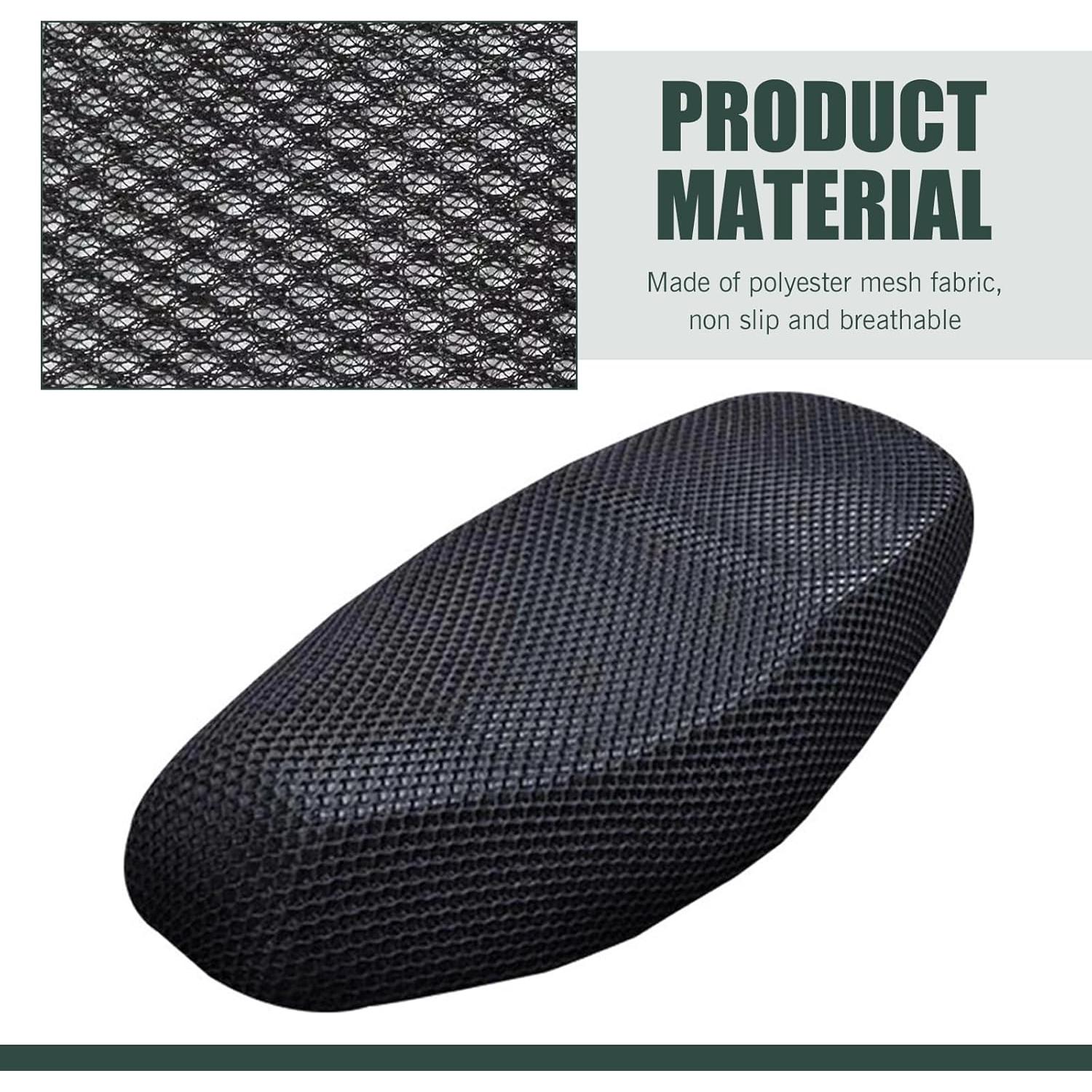 Funda de Asiento de Motocicleta Zeathery HERYZYT3334BL-M Negra