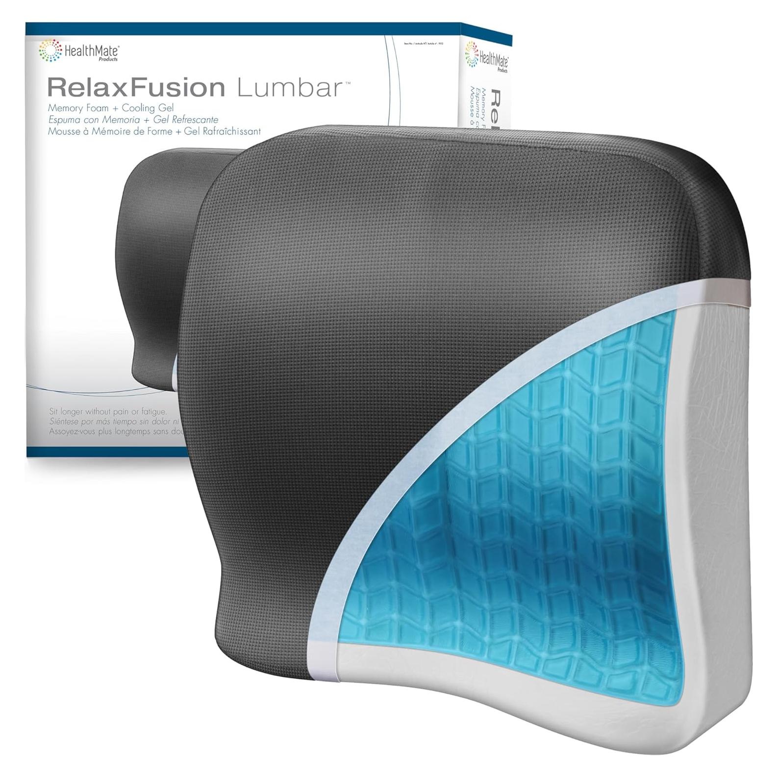 Almohadilla Lumbar Wagan IN9112 Espuma Viscoelástica y Gel