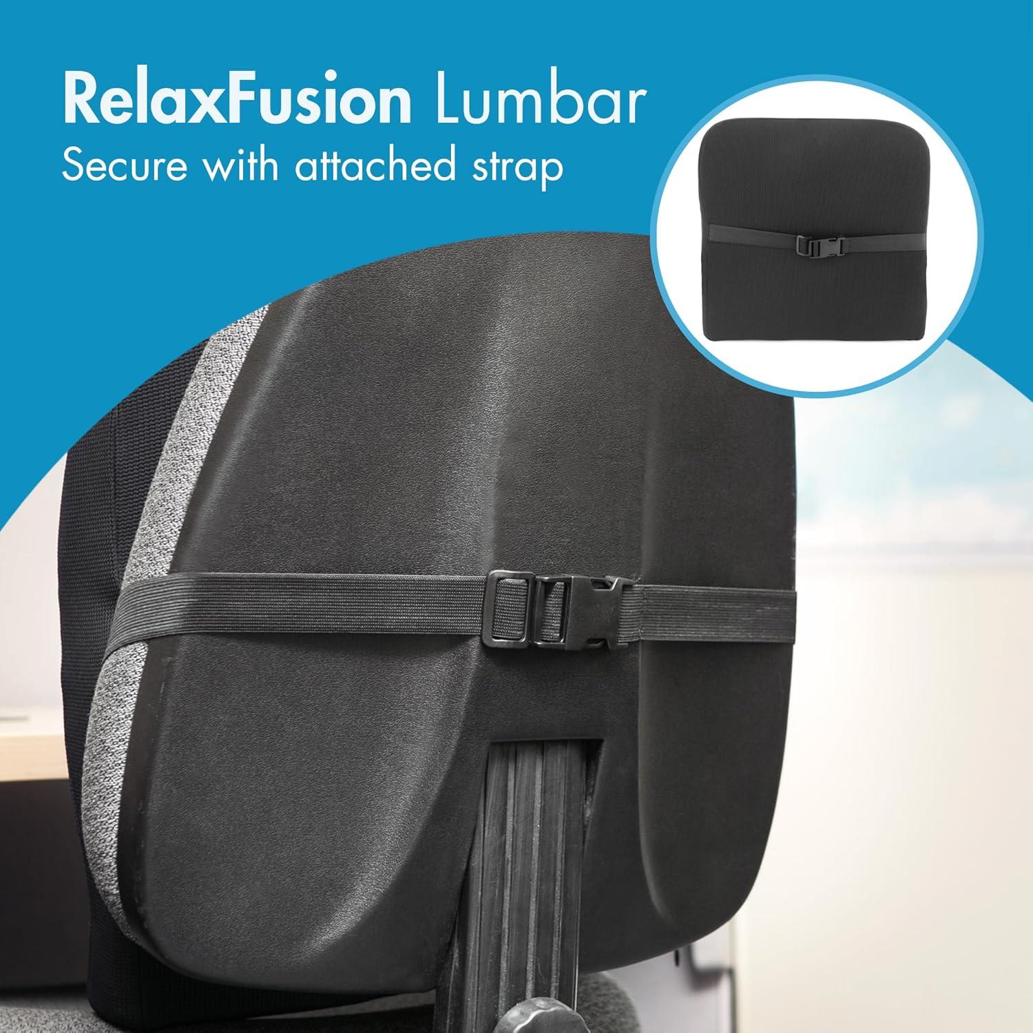 Almohadilla Lumbar Wagan IN9112 Espuma Viscoelástica y Gel