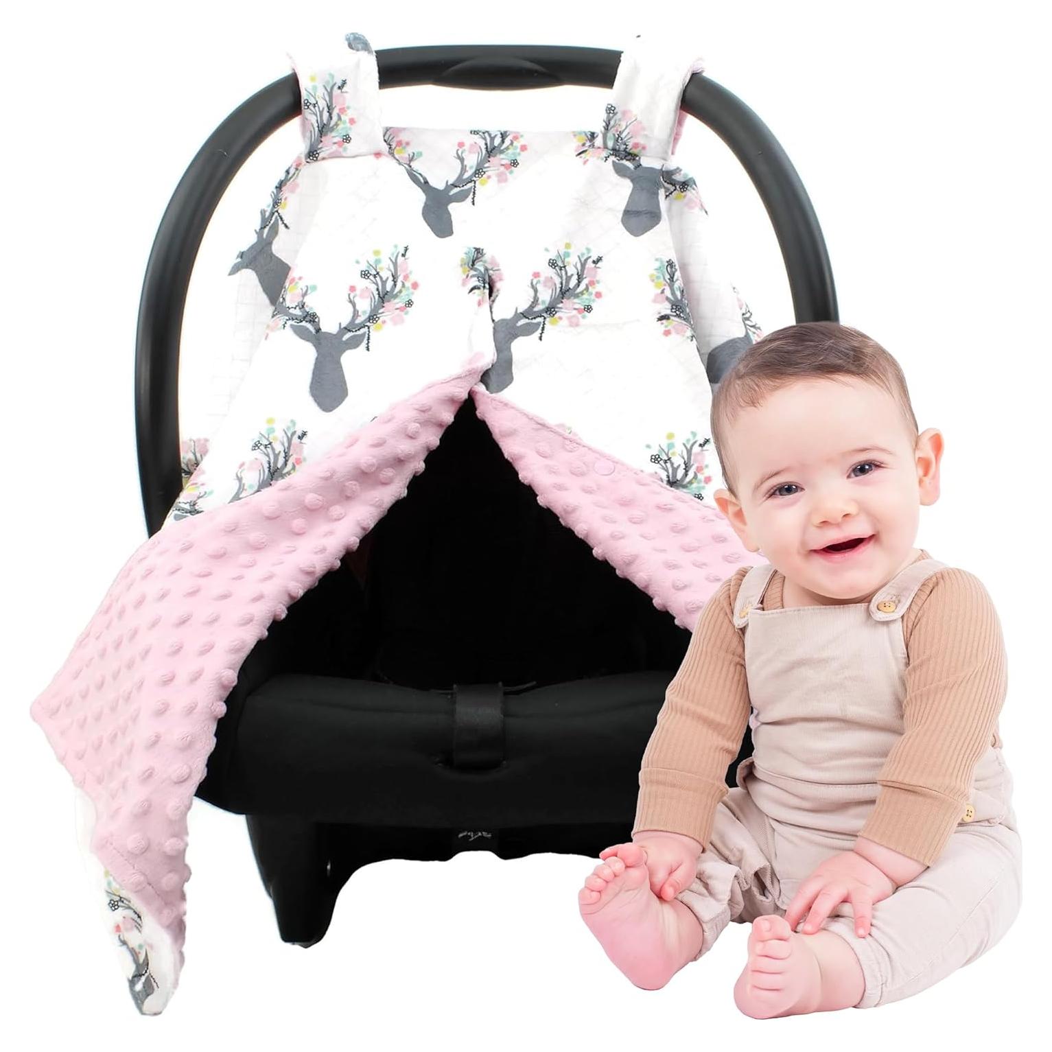 Cubierta para Asiento de Auto Dear Baby Gear 101.6x76.2 cm Floral