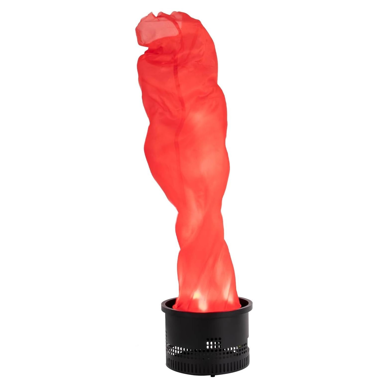 Lámpara LED de Llama Simulada 1.5m - Fuego Falso Rojo