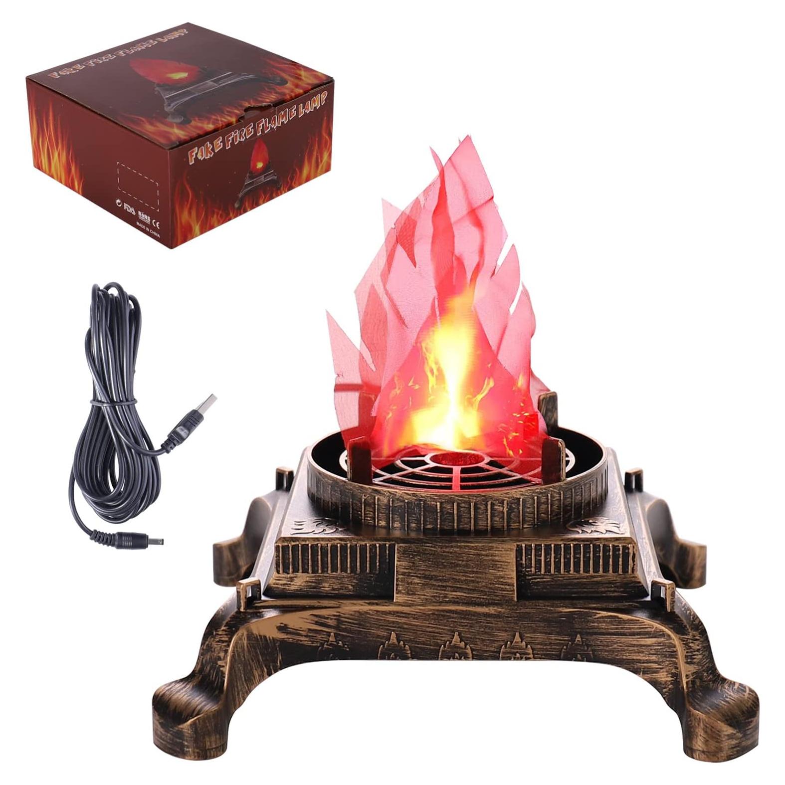 Lámpara de Efecto Llama Falsa GULI LED 15.24cm para Decoración