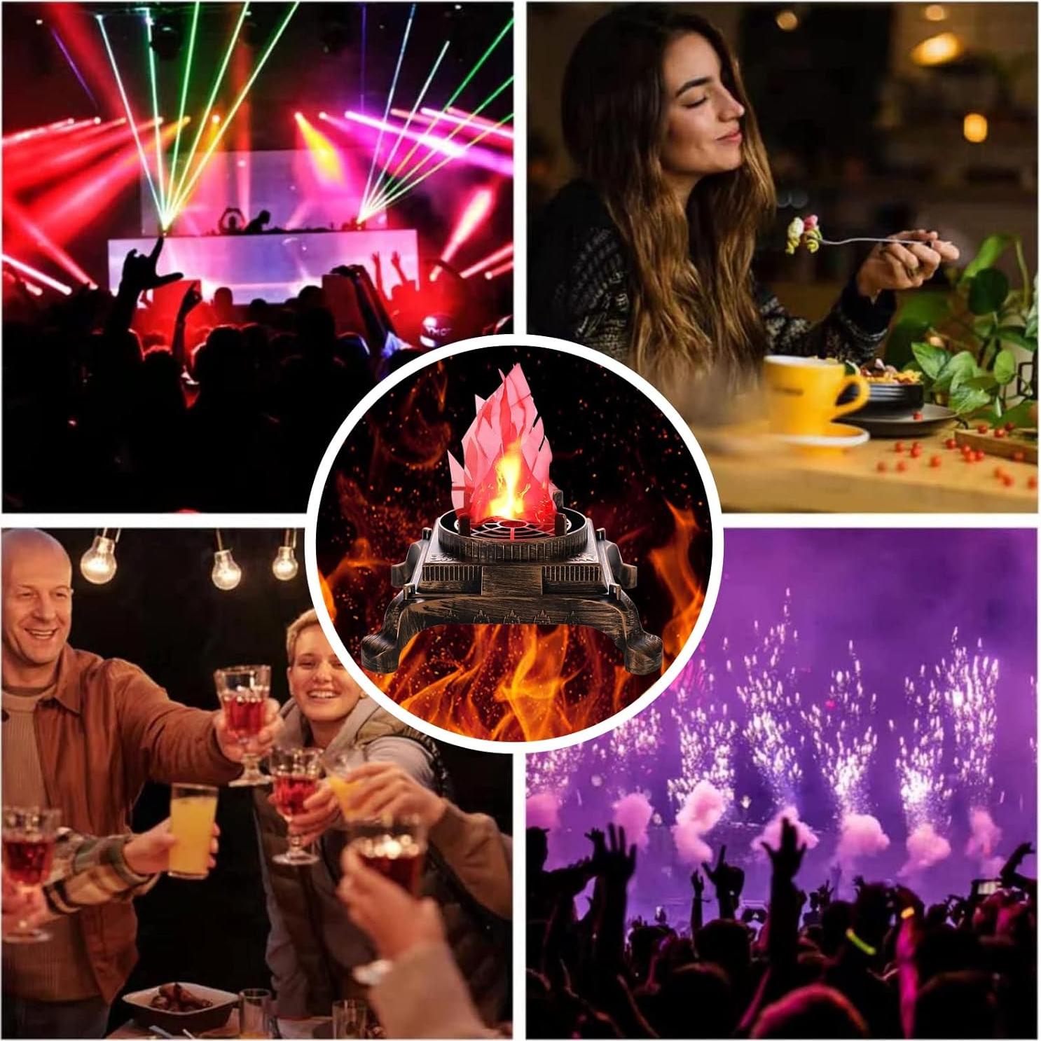 Lámpara de Efecto Llama Falsa GULI LED 15.24cm para Decoración