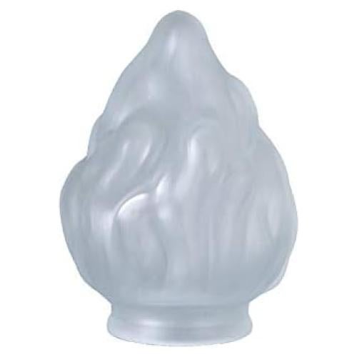 Pantalla de Lámpara Colgante B&P 12.39 cm Vidrio Claro Satinado