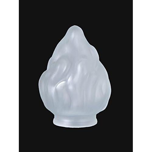 Pantalla de Lámpara Colgante B&P 12.39 cm Vidrio Claro Satinado