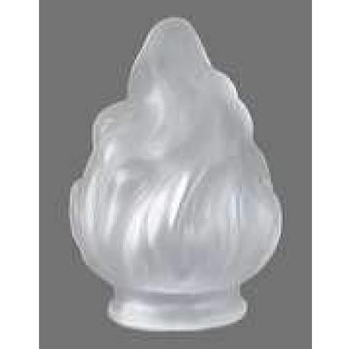 Pantalla de Lámpara Colgante B&P 12.39 cm Vidrio Claro Satinado