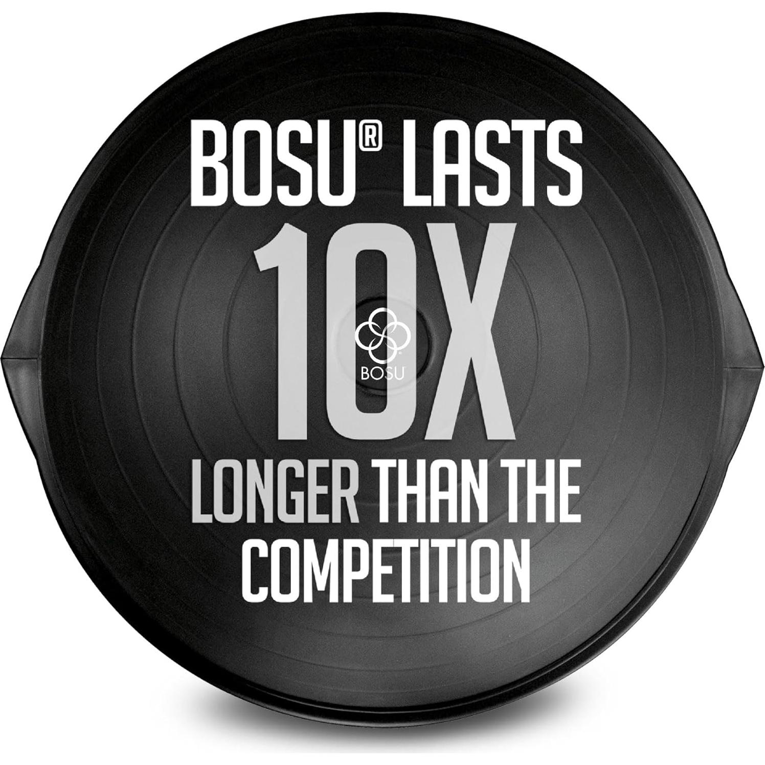 Bosu Pro Entrenador de Equilibrio 66 cm Negro para Cuerpo Completo