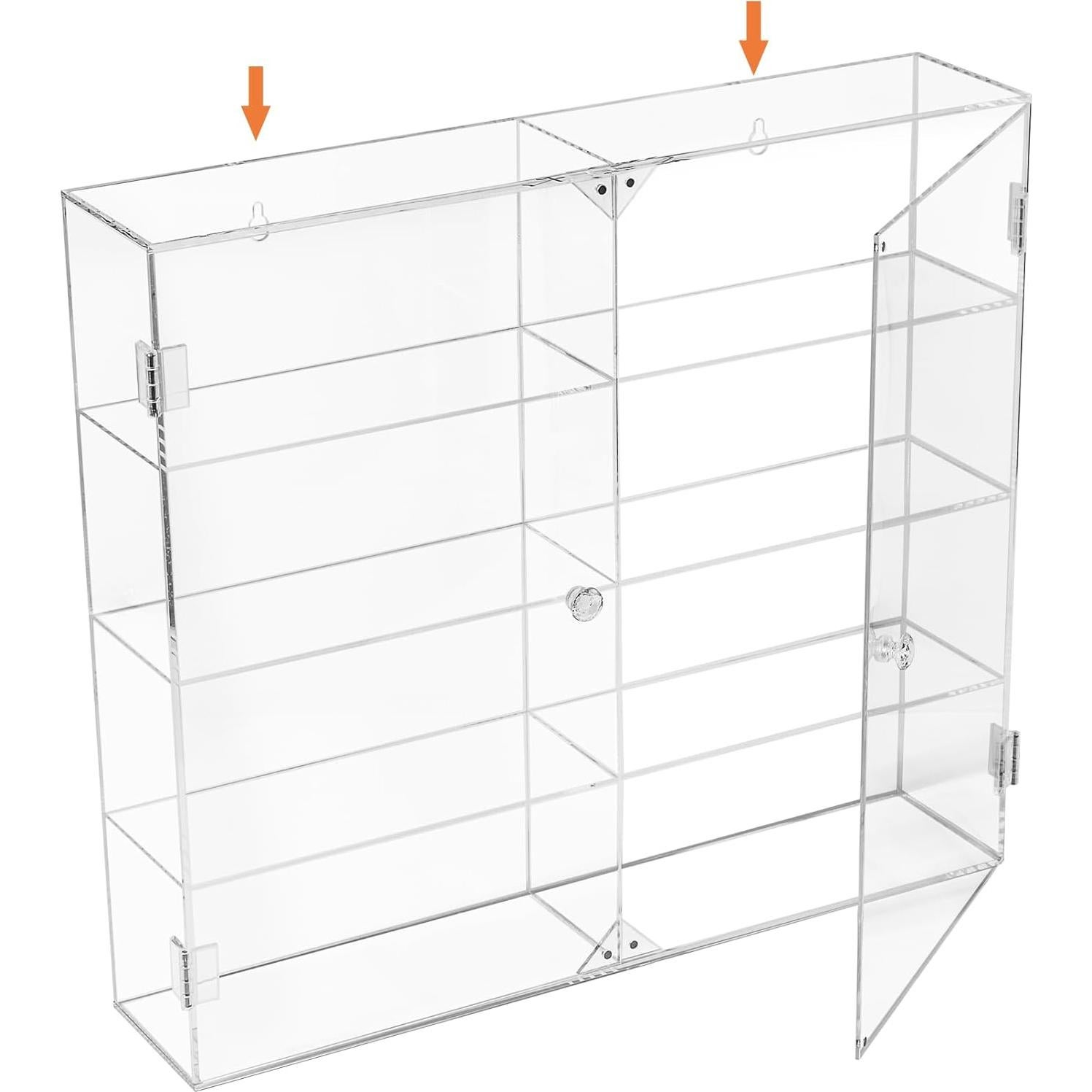 Vitrina Acrílica para Coches a Escala 1:24 HEKORE - Sin Ensamblaje