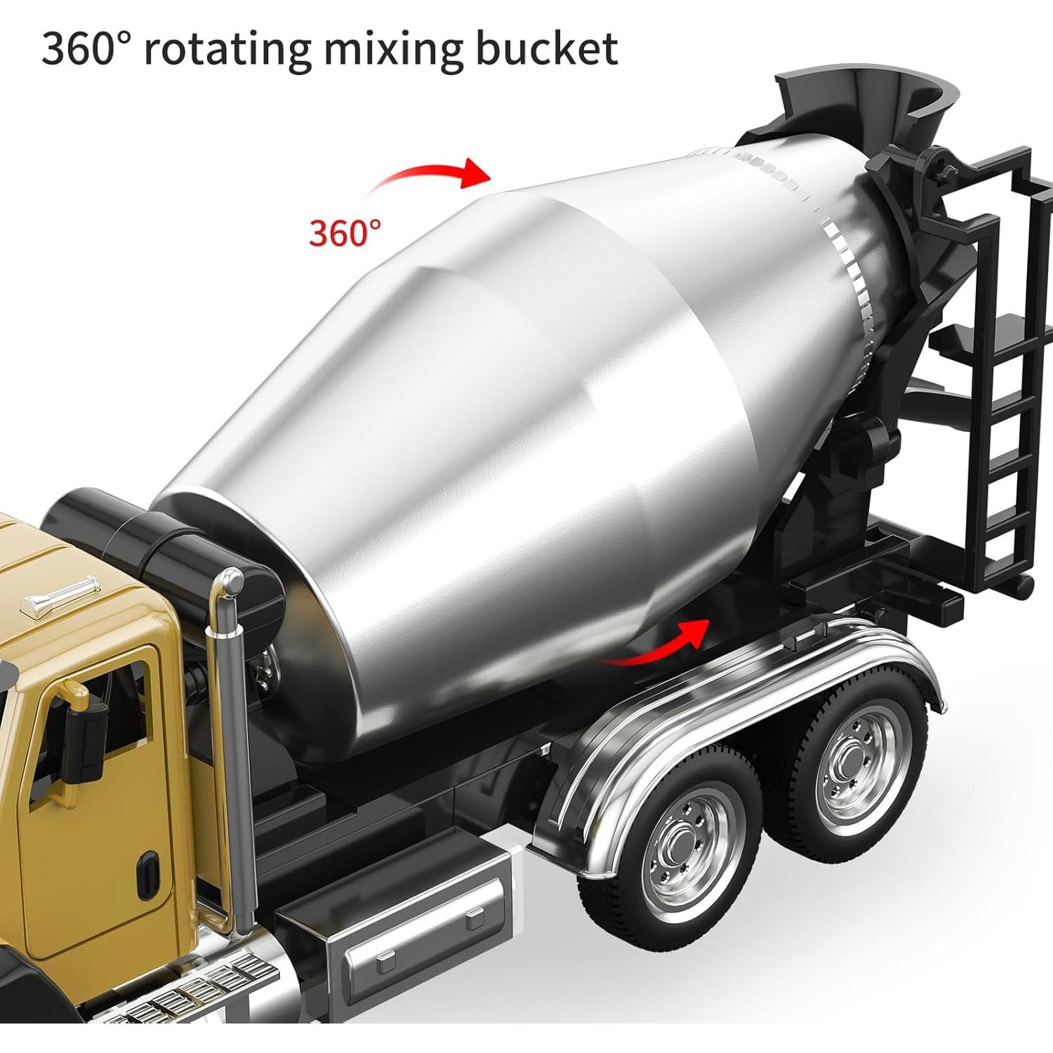 Paquete de 3 Vehículos de Construcción TEMI 1:50 Metal