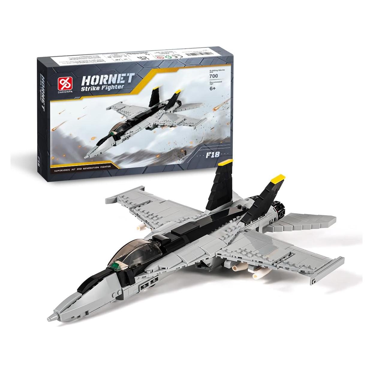 Set de Bloques de Construcción DAHONPA F/A-18E 700 Piezas