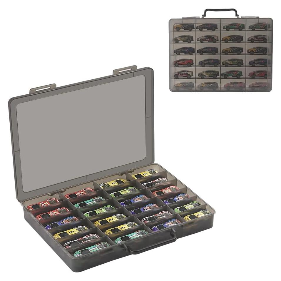 Organizador de Juguetes RHCOM Morado 24 Compartimentos 35.8x25.9 cm