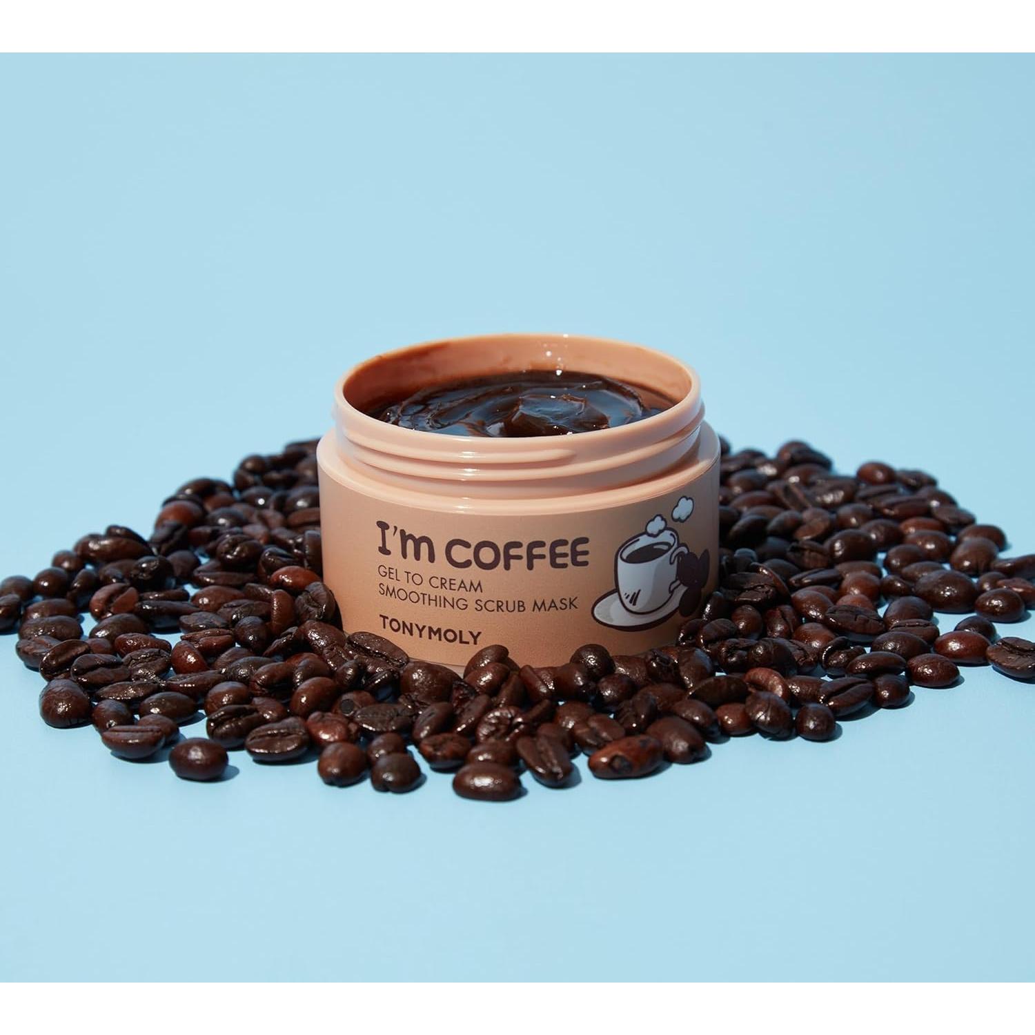 Gel Exfoliante Suave TONYMOLY Soy Café 100 ml - Piel Suave