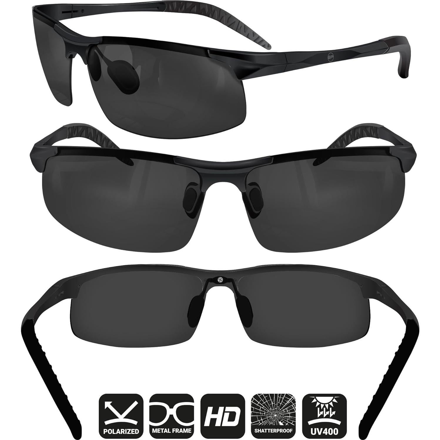 Gafas de sol deportivas polarizadas BLUPOND UV400 unisex