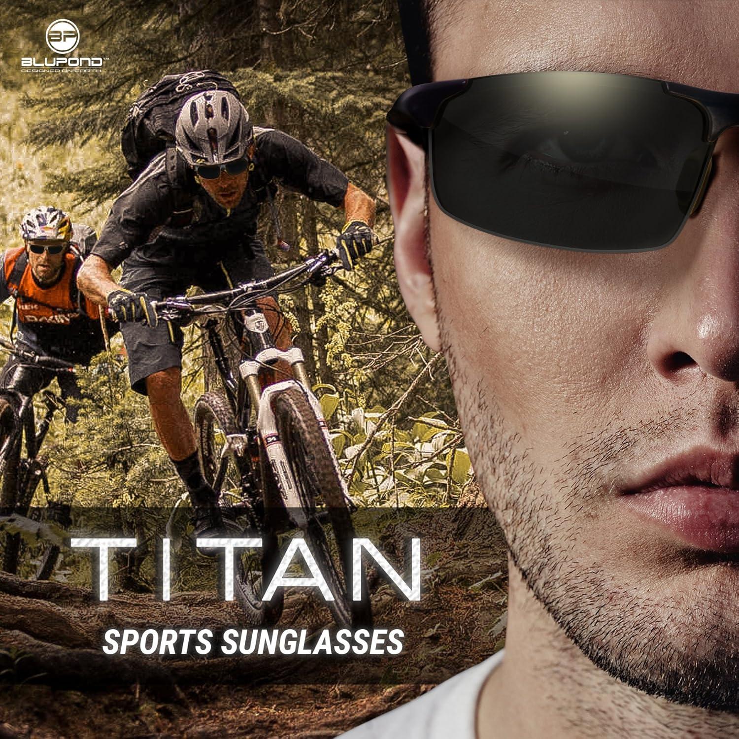 Gafas de sol deportivas polarizadas BLUPOND UV400 unisex