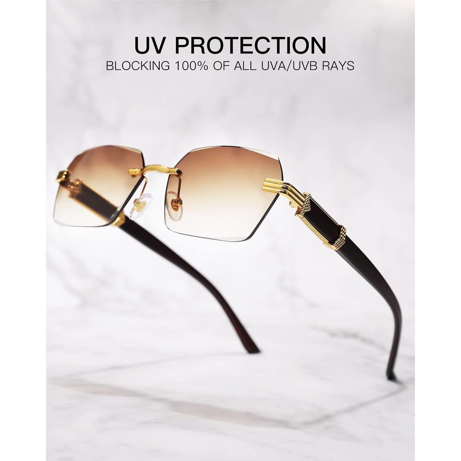 Gafas de Sol Sin Montura Pro Acme UV400 Unisex 55mm