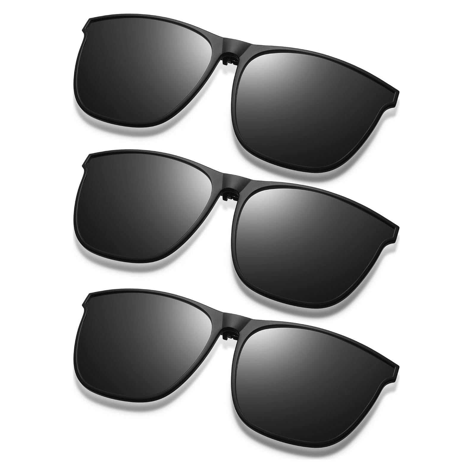 Gafas de sol polarizadas de clip Frienda 3 pares anti-reflejo