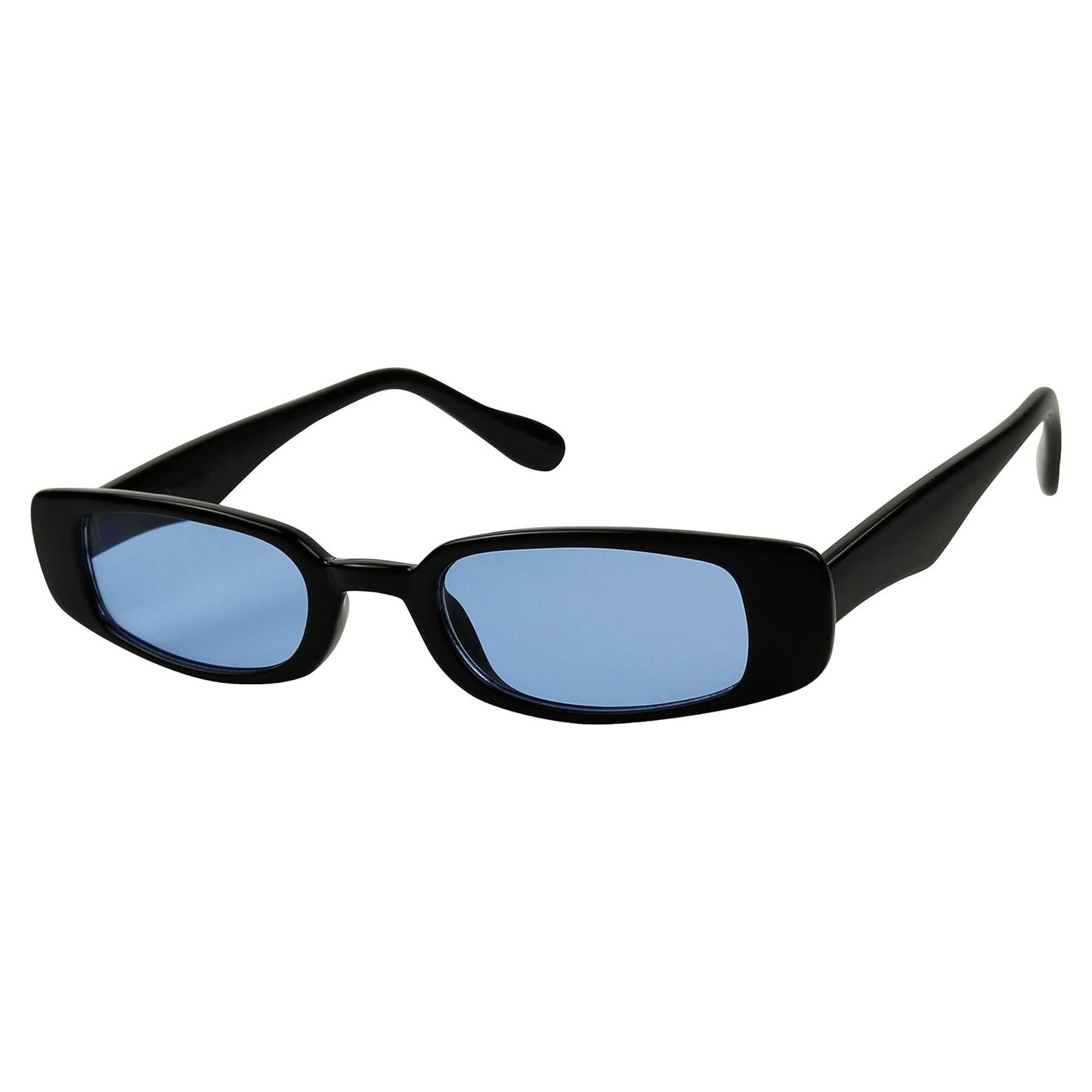 Gafas de sol rectangulares ShadyVEU UV400 Marco negro