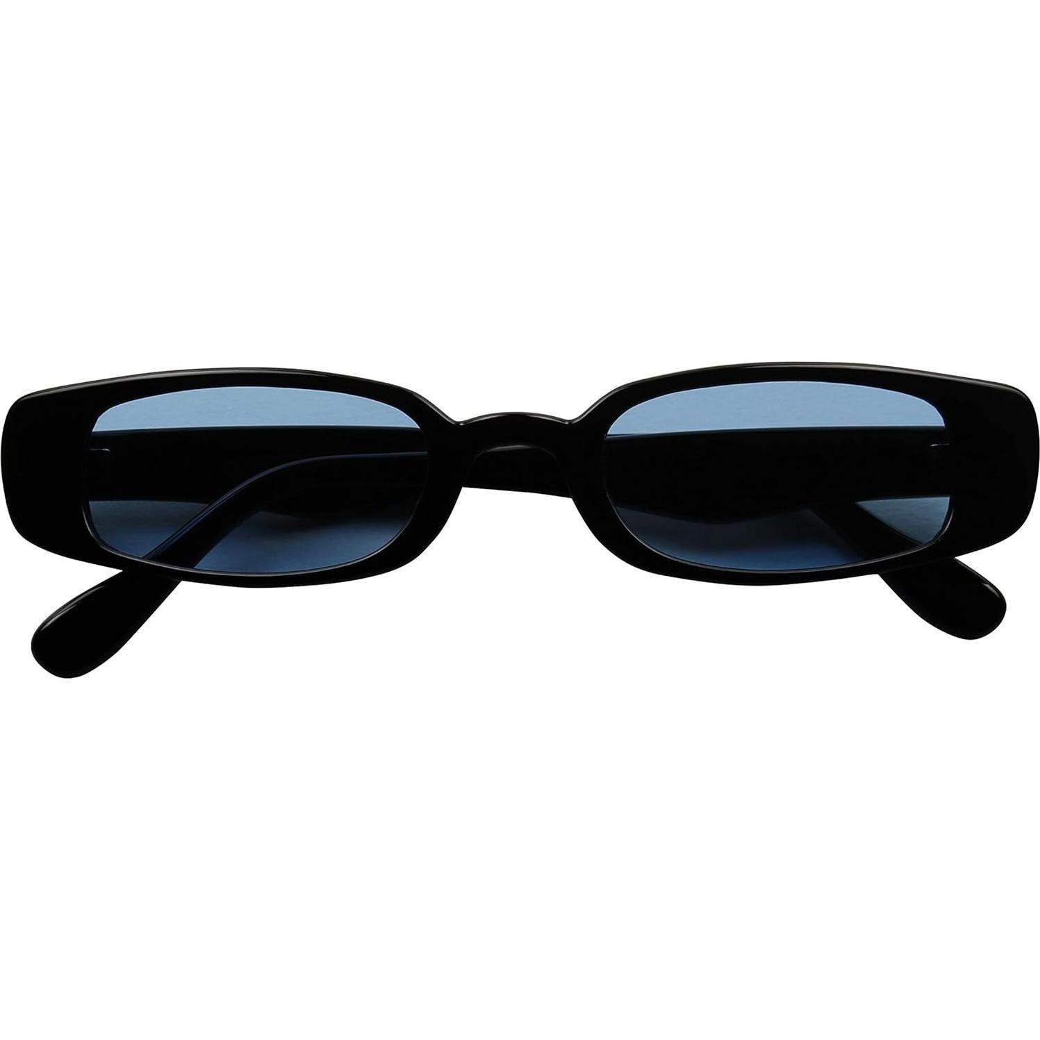 Gafas de sol rectangulares ShadyVEU UV400 Marco negro