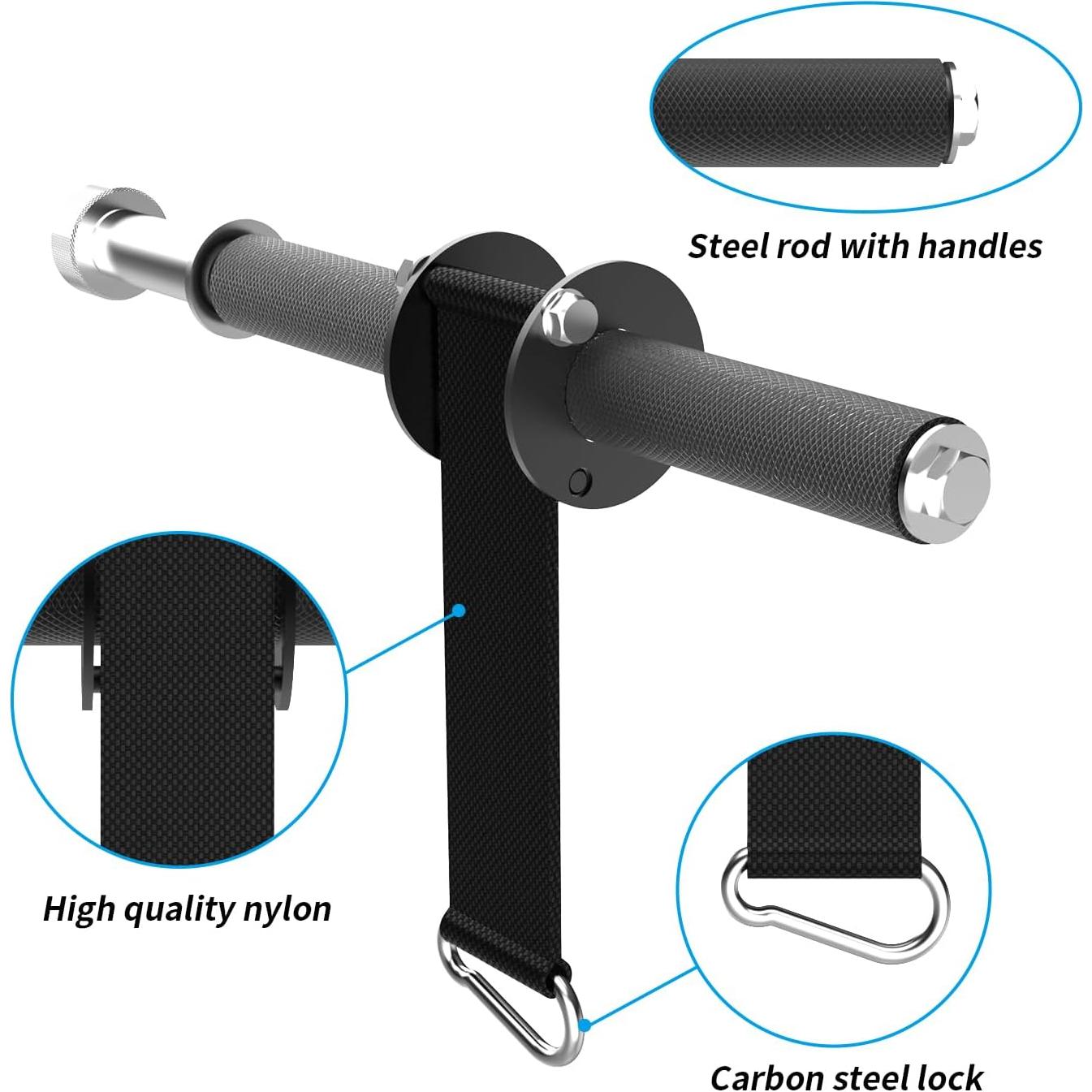 Rodillo de Muñeca y Antebrazo KYLINFIT - Entrenamiento de Fuerza