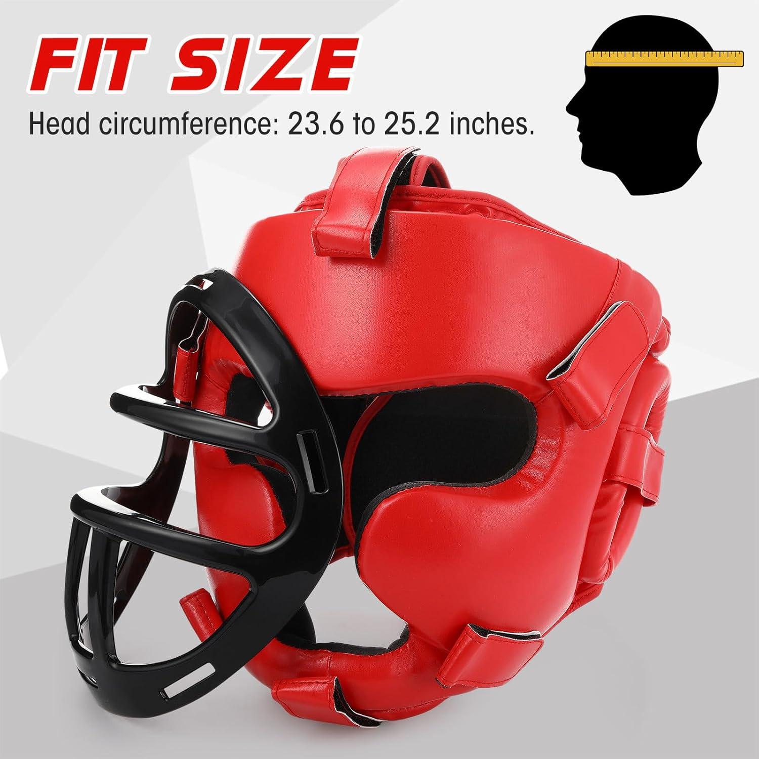 Casco de Boxeo VioraWhite para Adultos y Niños - 2 Unidades