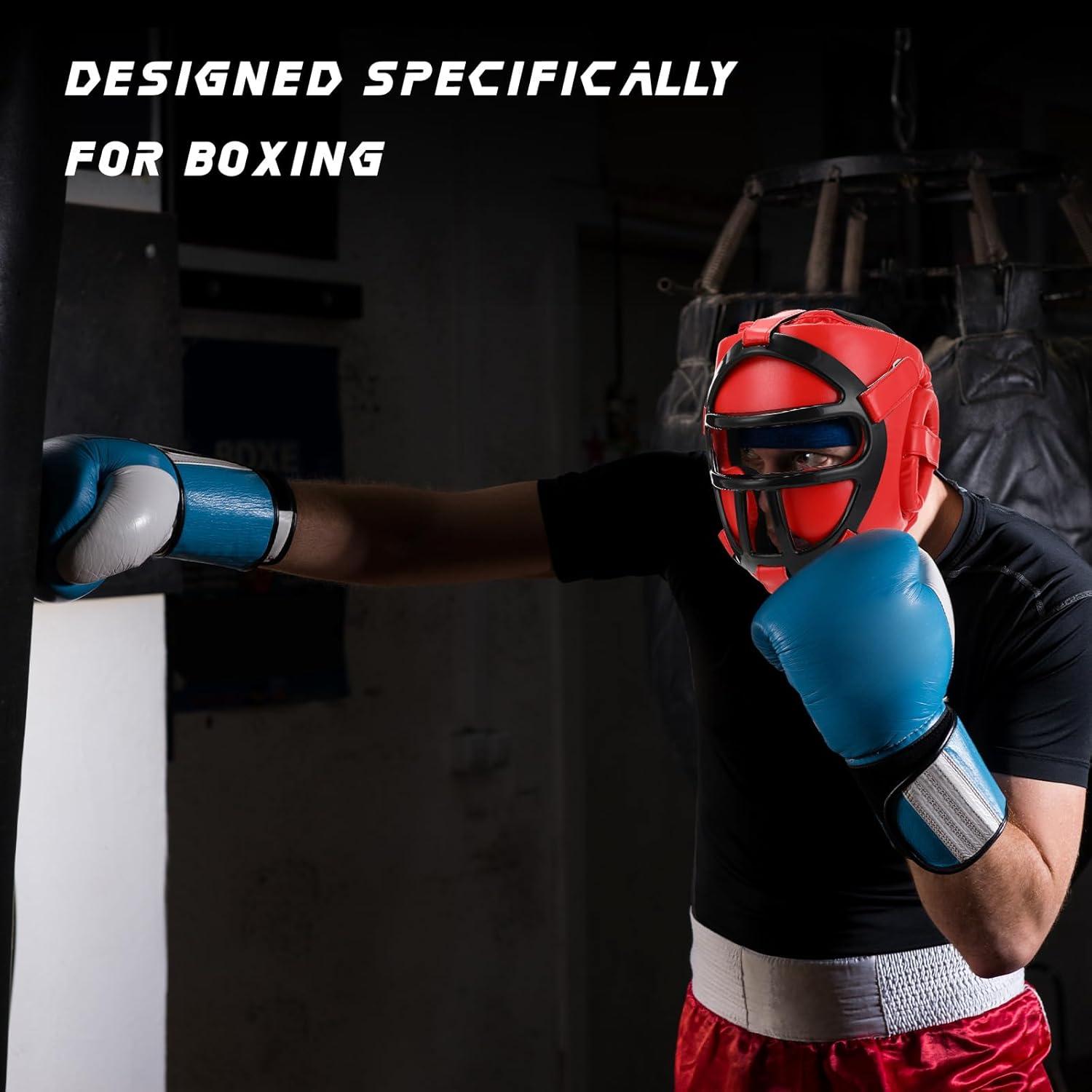 Casco de Boxeo VioraWhite para Adultos y Niños - 2 Unidades