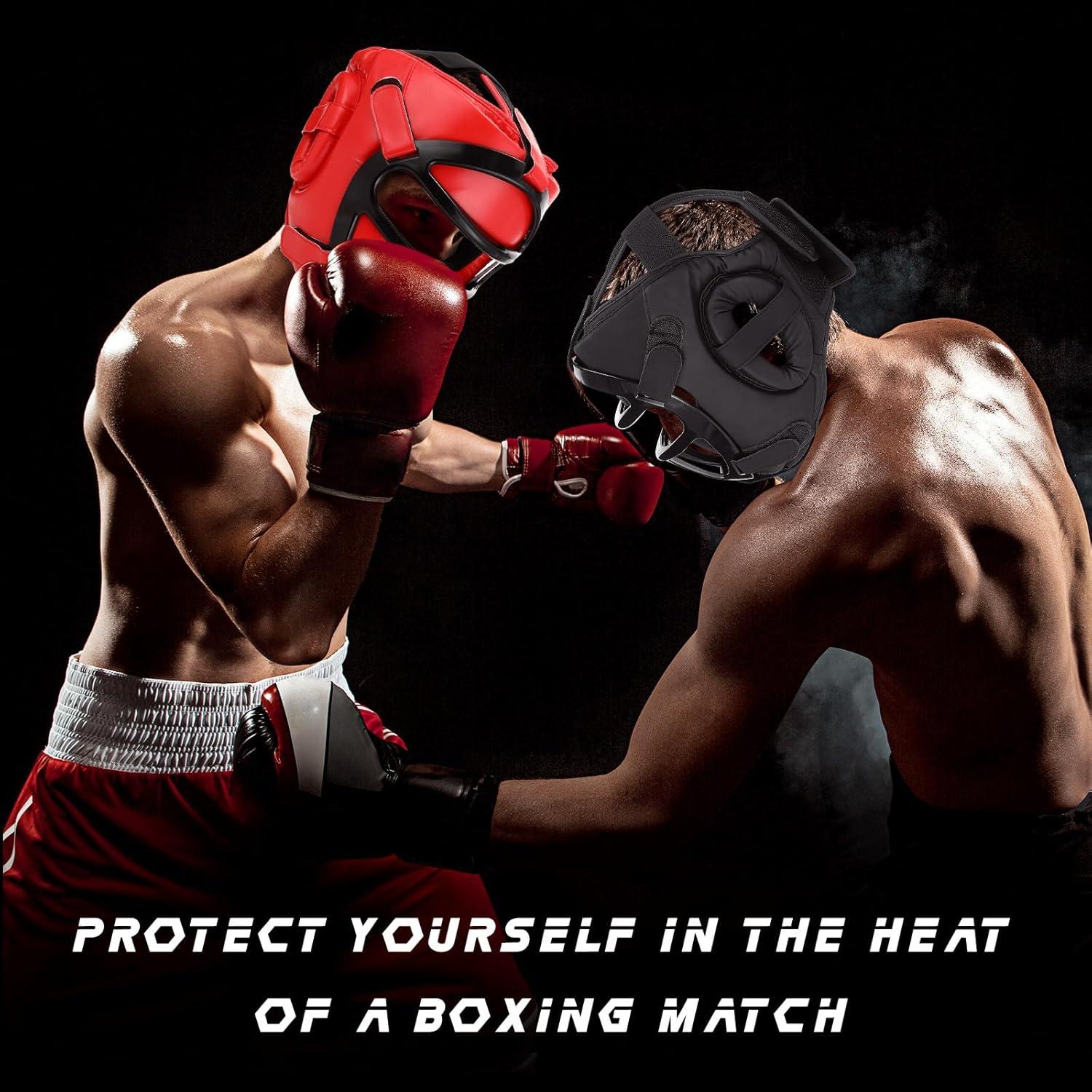 Casco de Boxeo VioraWhite para Adultos y Niños - 2 Unidades