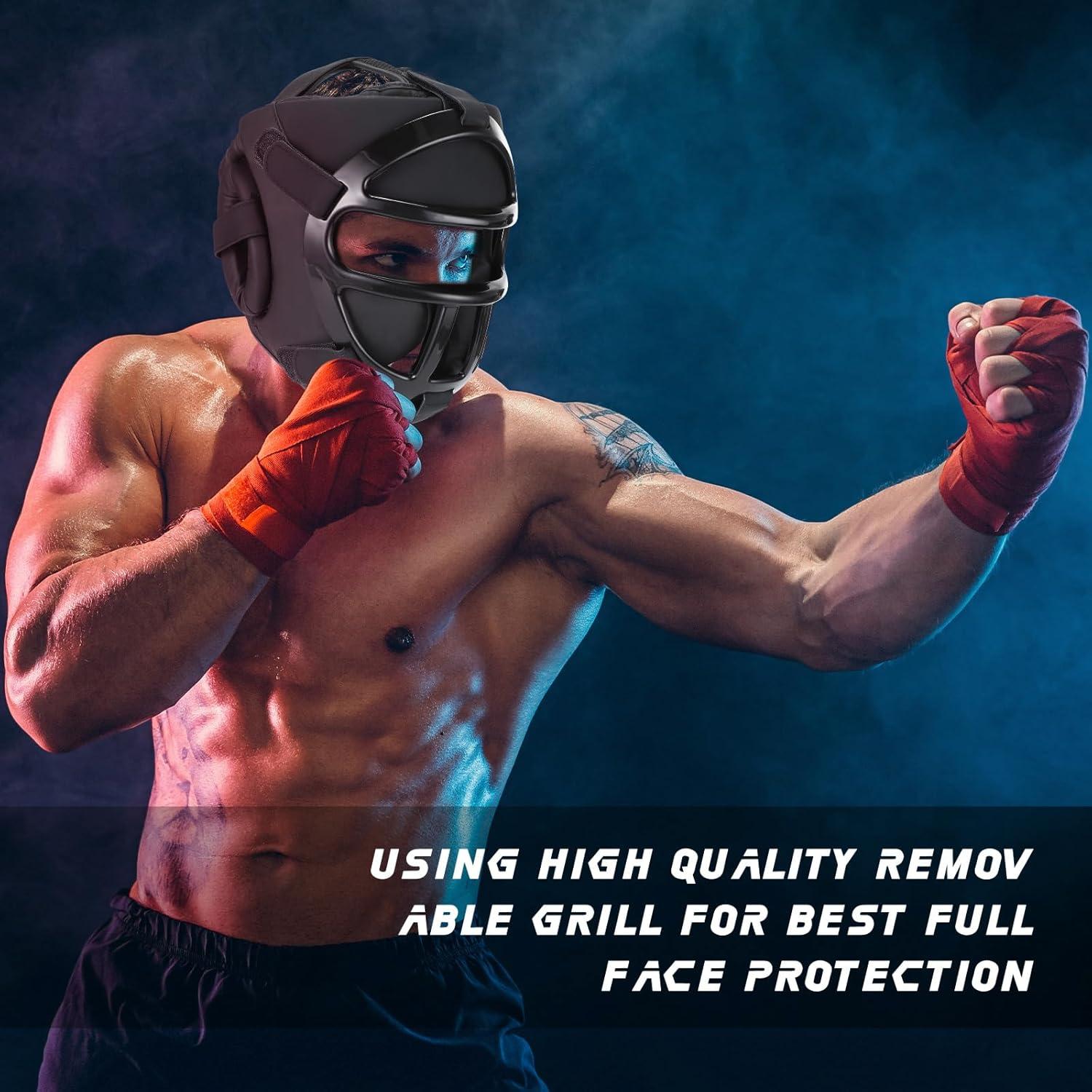 Casco de Boxeo VioraWhite para Adultos y Niños - 2 Unidades