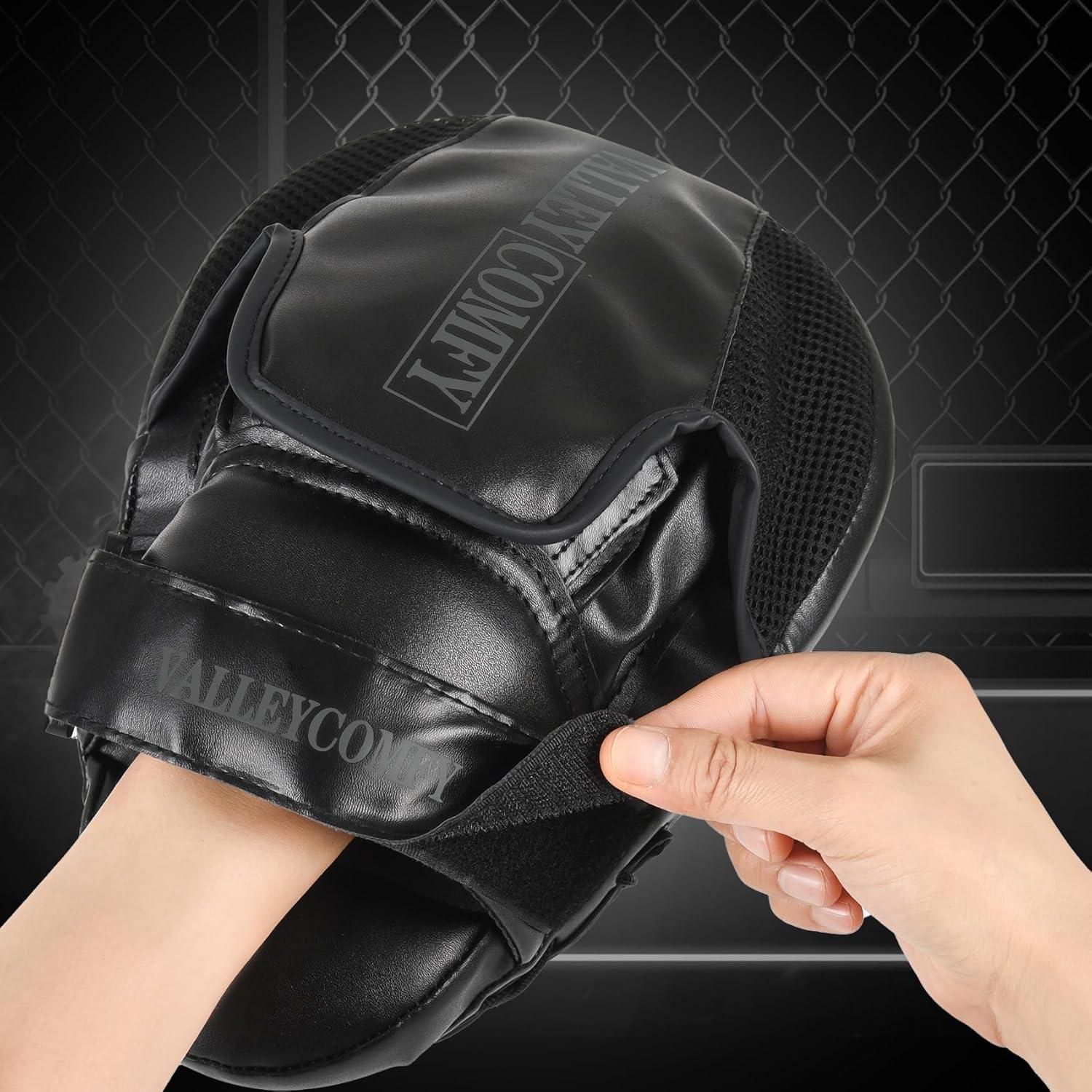 Mitones de Boxeo Valleycomfy VBP para Hombres - Cuero Sintético