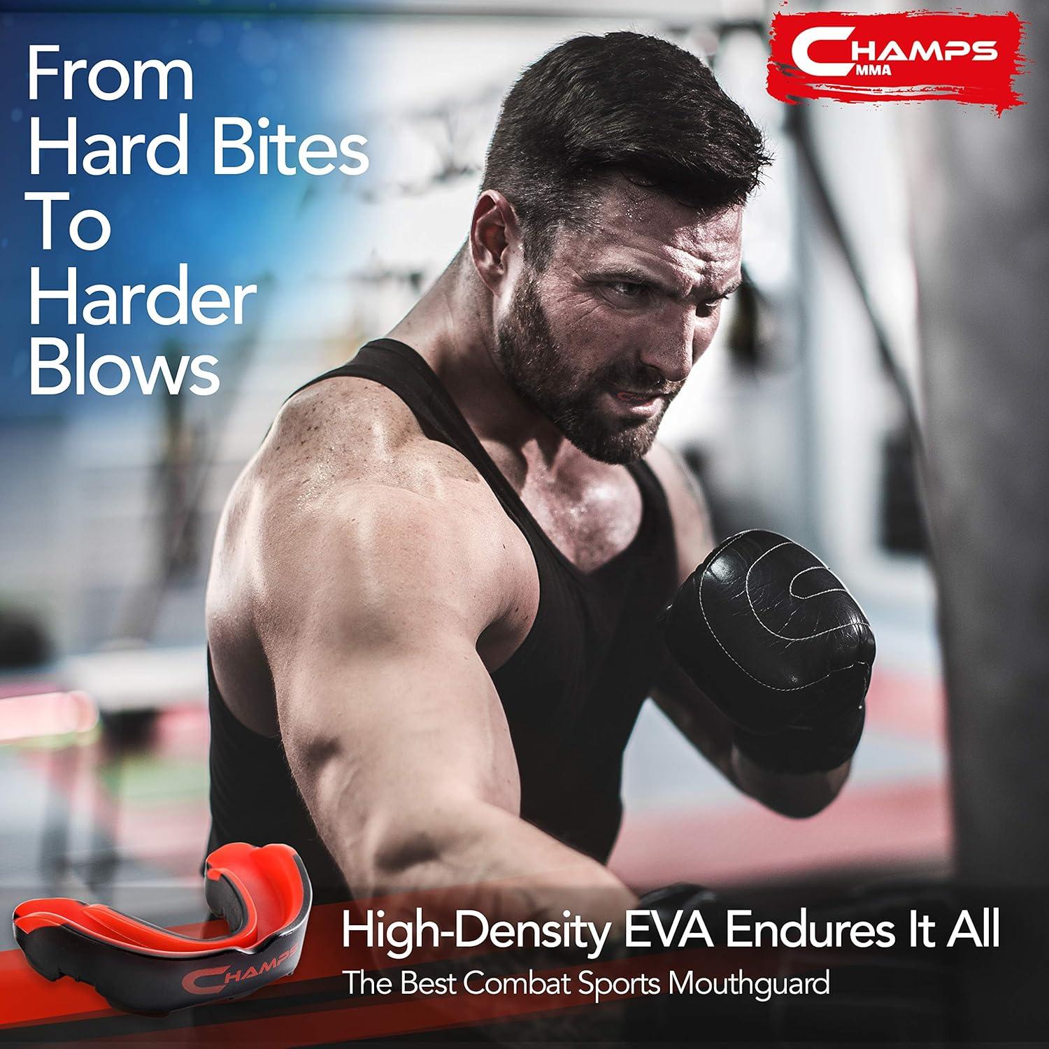 Protector Bucal Champs MMA con Estuche - Boxeo y MMA