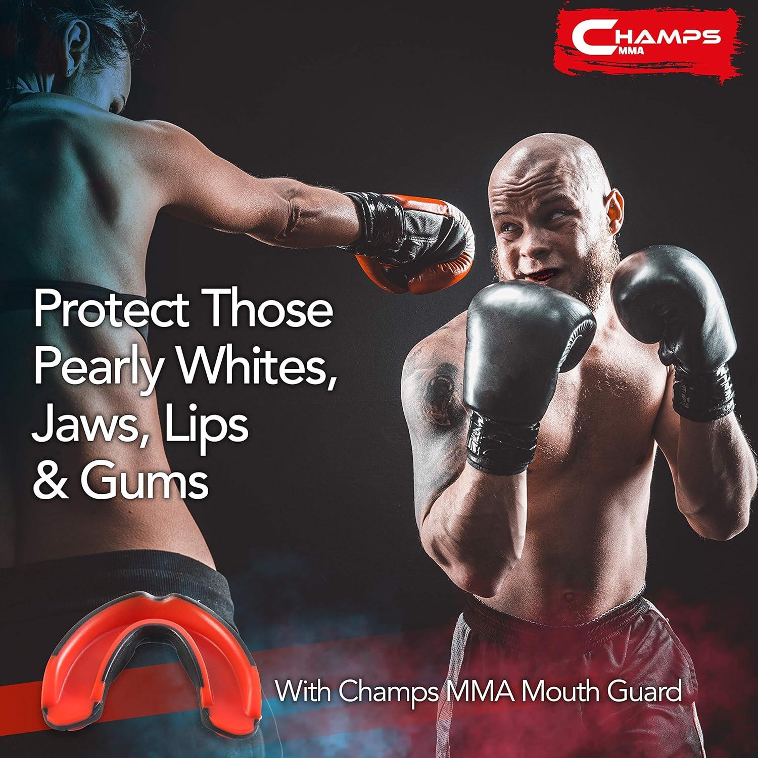 Protector Bucal Champs MMA con Estuche - Boxeo y MMA