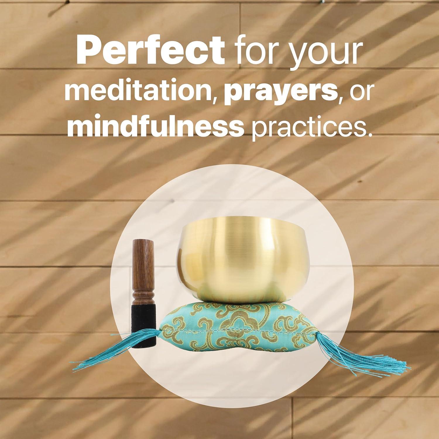 Cuenco Cantor BeMindful de 15 cm - Alivio del Estrés y Meditación