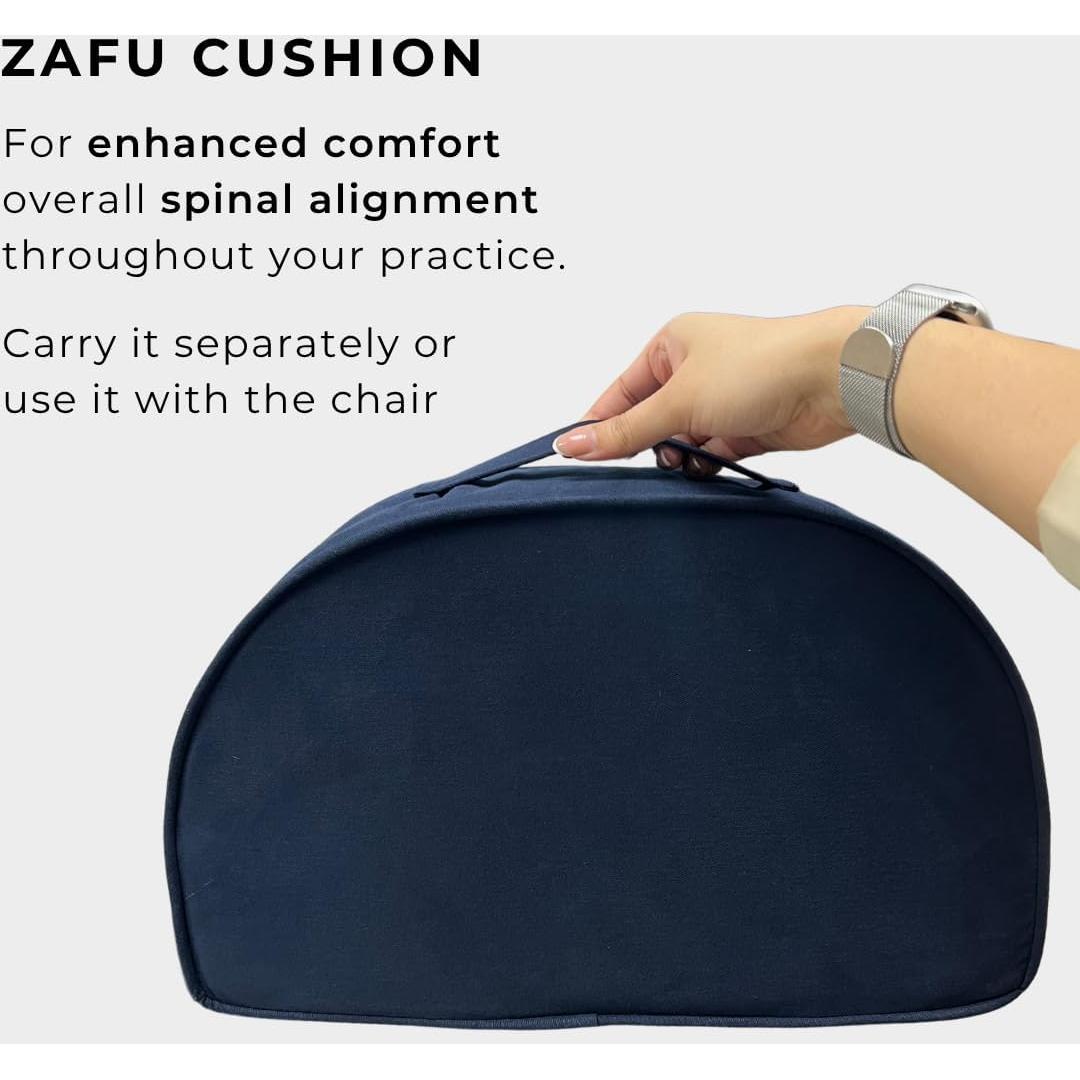 Silla de Meditación Ergonómica Amigos de la Meditación Azul