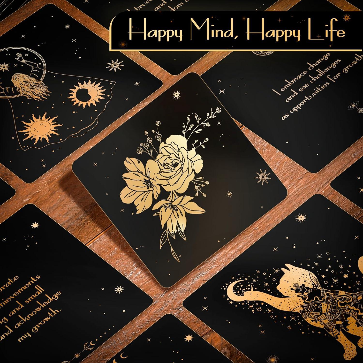 Tarjetas de Afirmaciones Positivas Hihealer - 52 Tarjetas Motivacionales