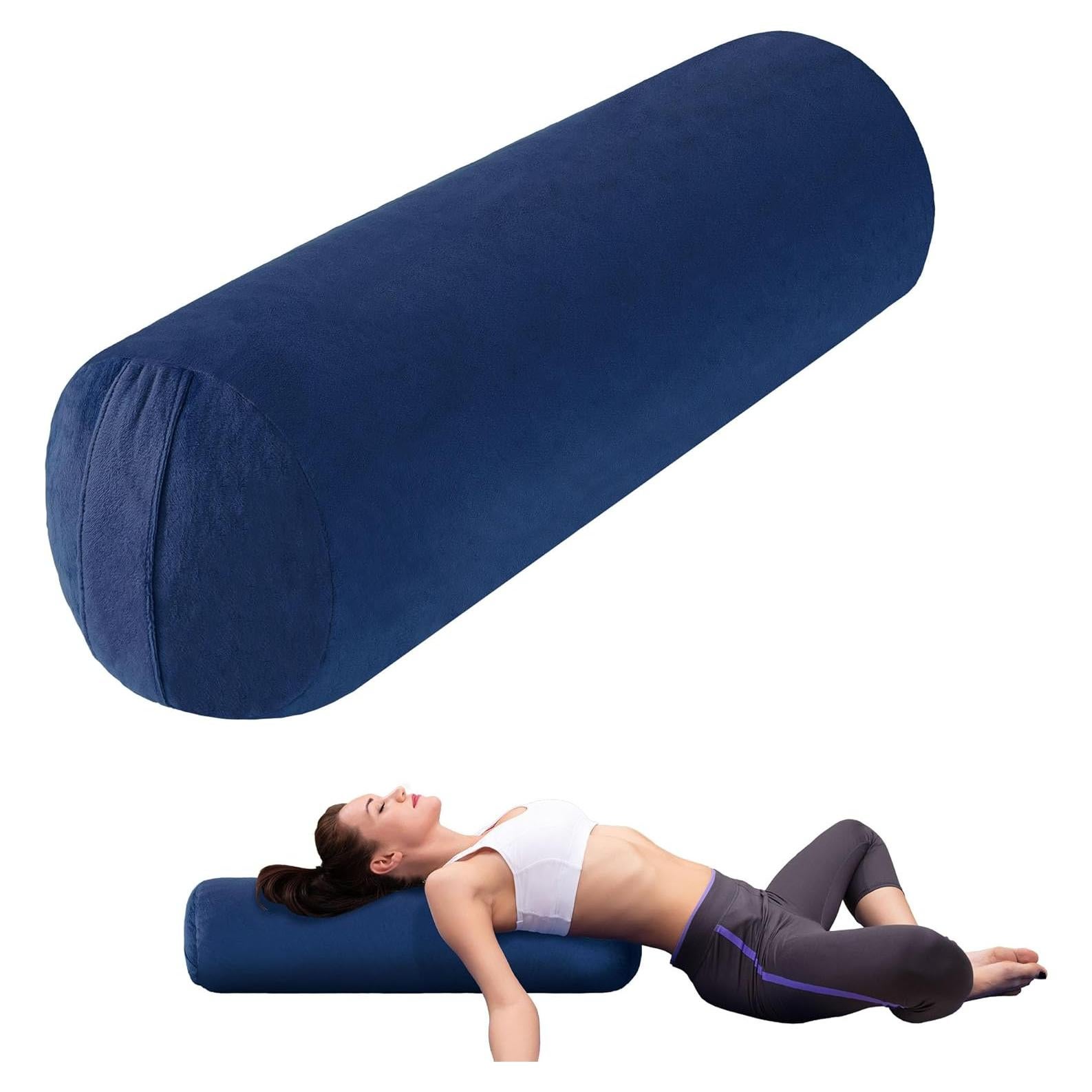 Almohada de Yoga Redonda MABOZOO 70x20cm Lavable