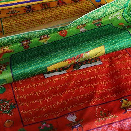 Banderas de Oración Tibetanas iShyan 20pcs 28x36 cm Satén