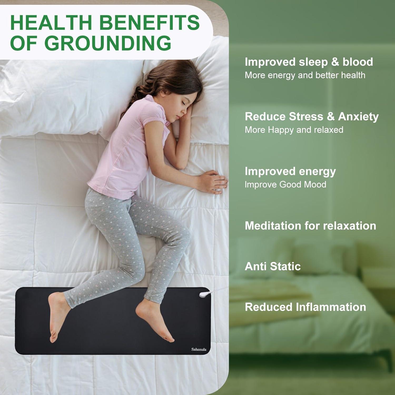 Alfombrilla de Conexión a Tierra Sahanula 25.4x67.8cm Antideslizante