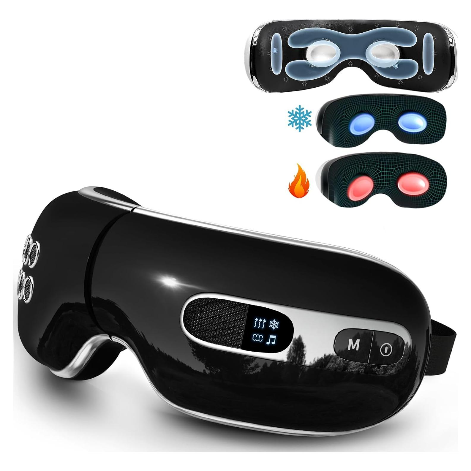 Masajeador de Ojos Fmalve con Calor y Enfriamiento 19.8x5.7cm