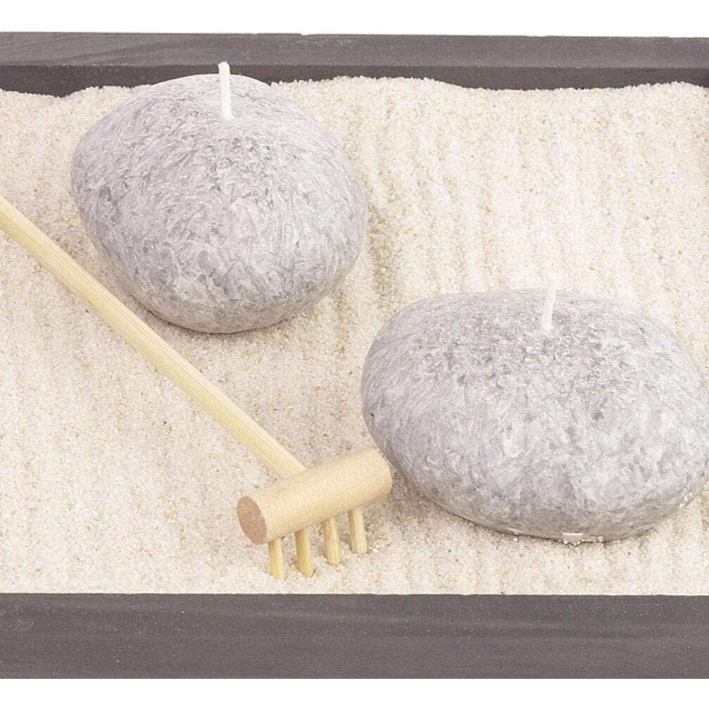 Juego de Rastrillos Zen de Bambú YARNOW 36 Pcs Miniatura