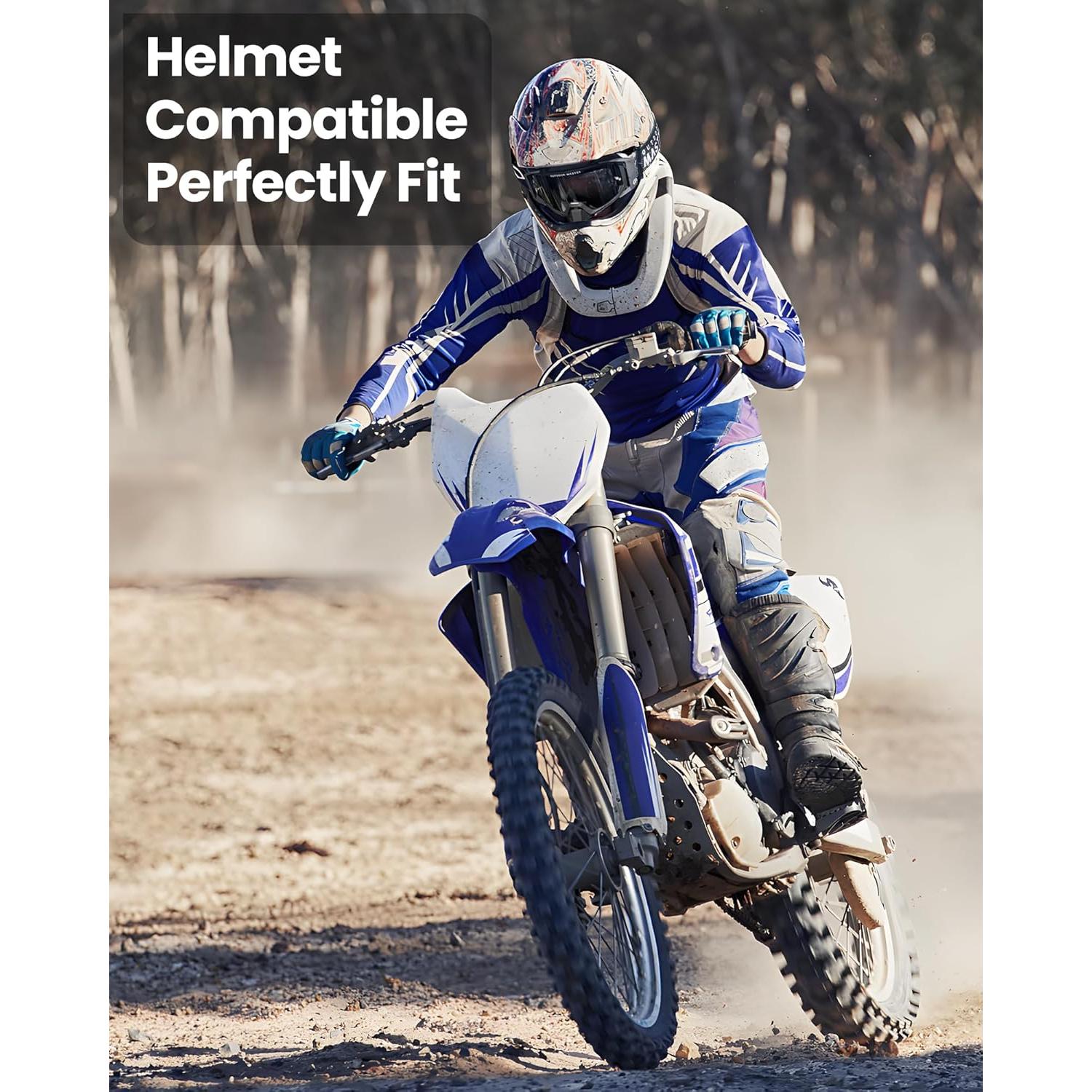 Gafas de Moto OutdoorMaster Mustang OTG Lente Clara Unisex