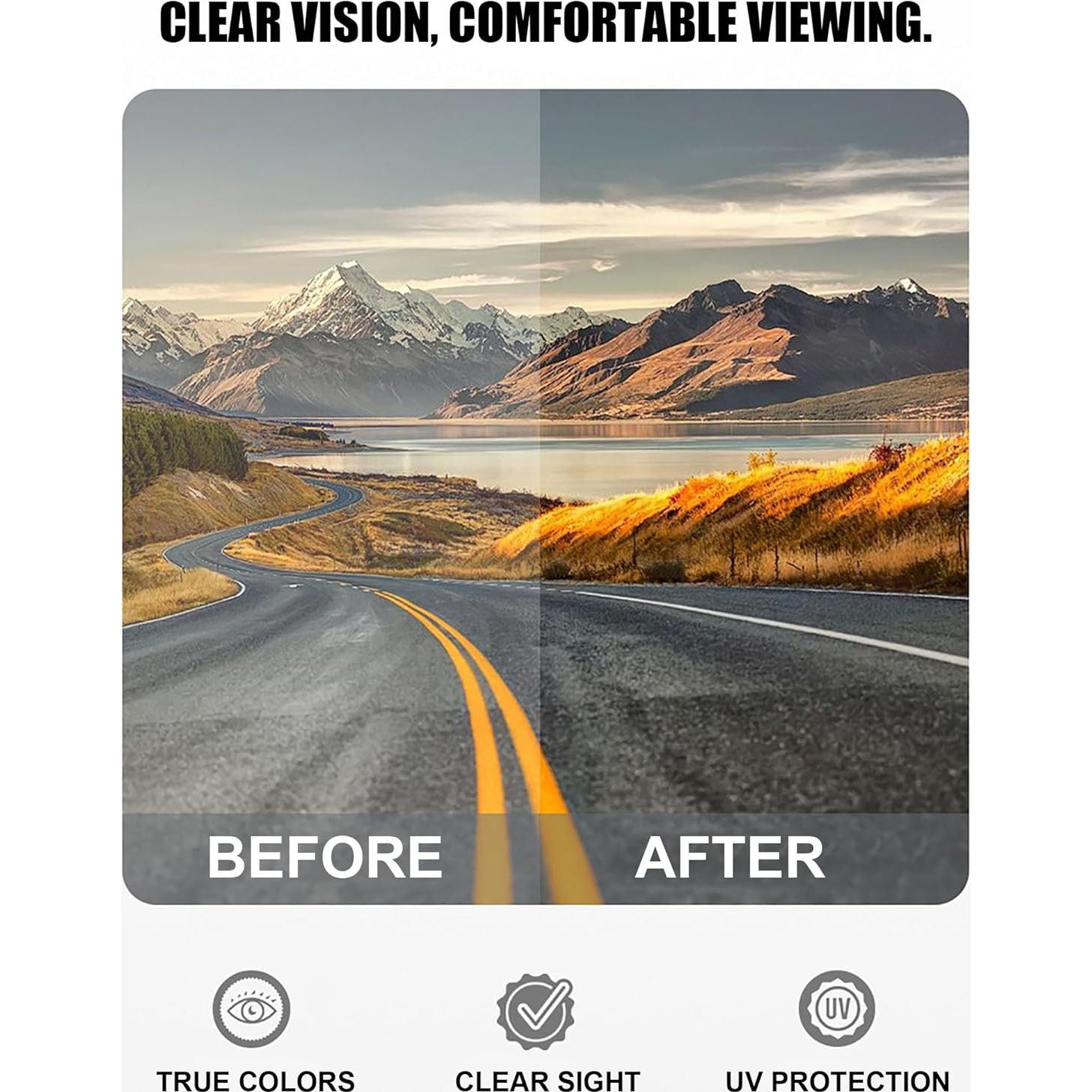 Gafas de Motocicleta Immoono MOON030 con Bufandas para el Cuello