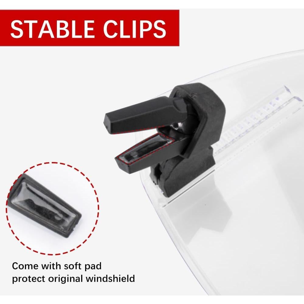 Extensión de Parabrisas de Motocicleta KICRY Transparente