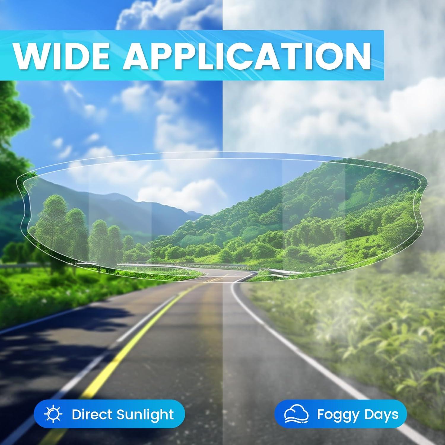 Película Antivaho para Casco Xuzimaoyi - 24.5x8 cm